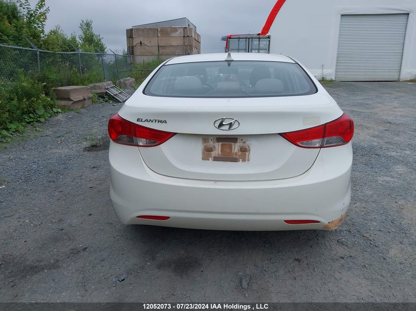 2012 Hyundai Elantra Gls/Limited VIN: 5NPDH4AE6CH076874 Lot: 12052073