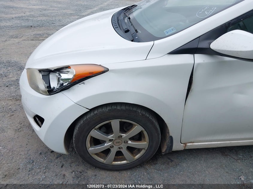 2012 Hyundai Elantra Gls/Limited VIN: 5NPDH4AE6CH076874 Lot: 12052073