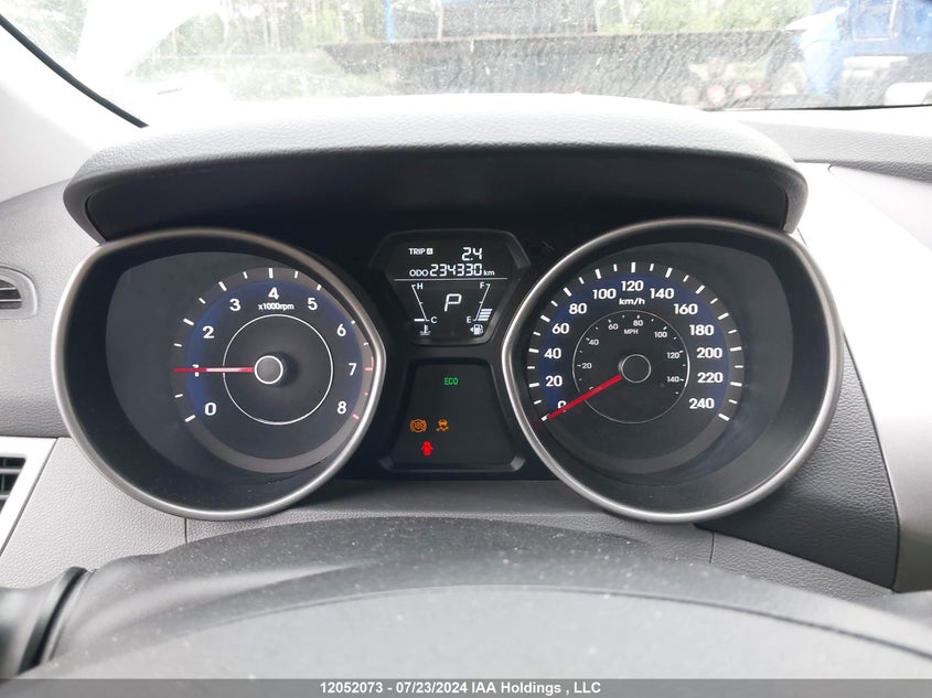 2012 Hyundai Elantra Gls/Limited VIN: 5NPDH4AE6CH076874 Lot: 12052073