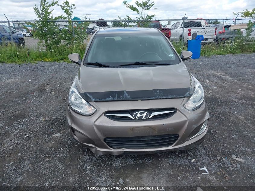 2014 Hyundai Accent VIN: KMHCU5AE6EU159514 Lot: 12052083