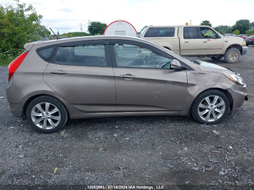 2014 Hyundai Accent VIN: KMHCU5AE6EU159514 Lot: 12052083