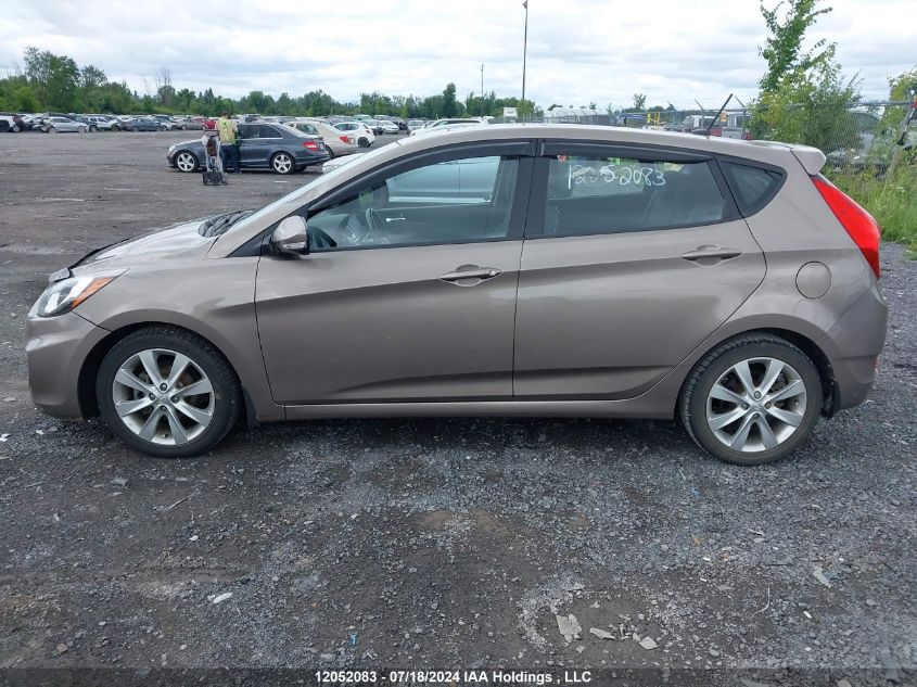 2014 Hyundai Accent VIN: KMHCU5AE6EU159514 Lot: 12052083