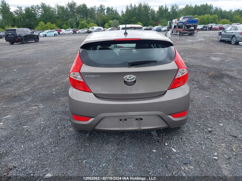 2014 Hyundai Accent VIN: KMHCU5AE6EU159514 Lot: 12052083