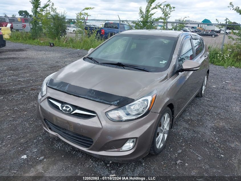2014 Hyundai Accent VIN: KMHCU5AE6EU159514 Lot: 12052083