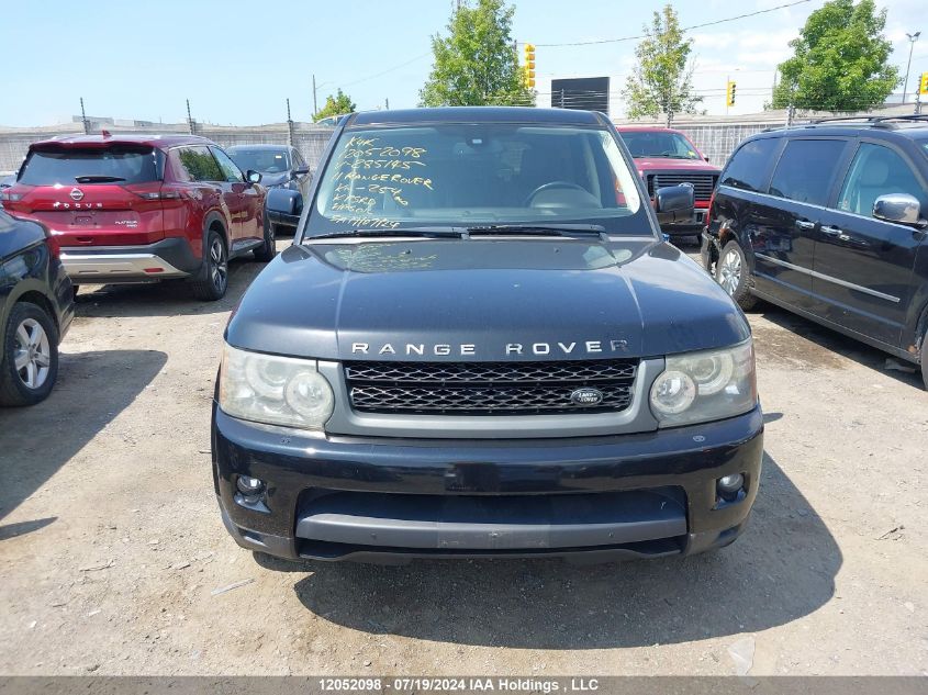 2011 Land Rover Range Rover Sport VIN: SALSK2D4XBA285145 Lot: 12052098