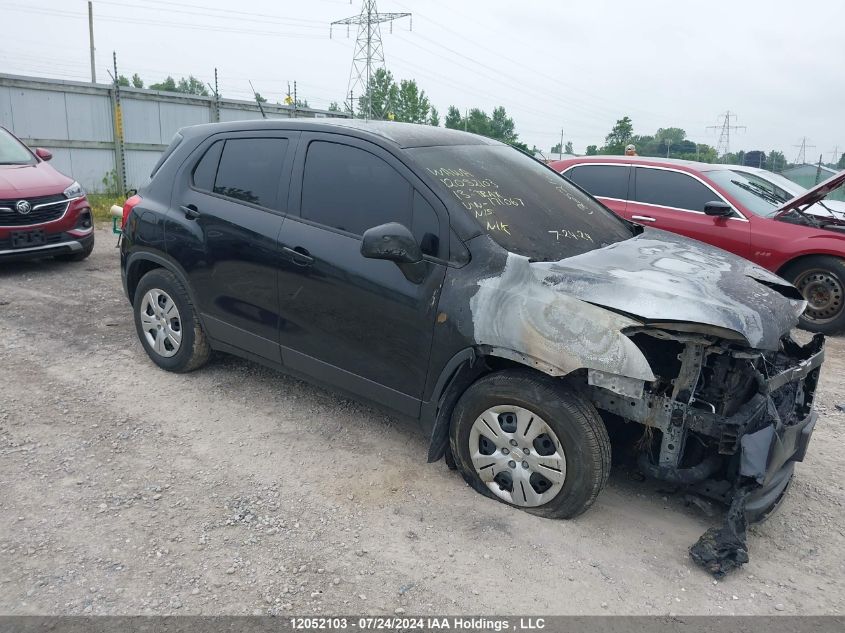2013 Chevrolet Trax VIN: 3GNCJKSB1DL171067 Lot: 12052103