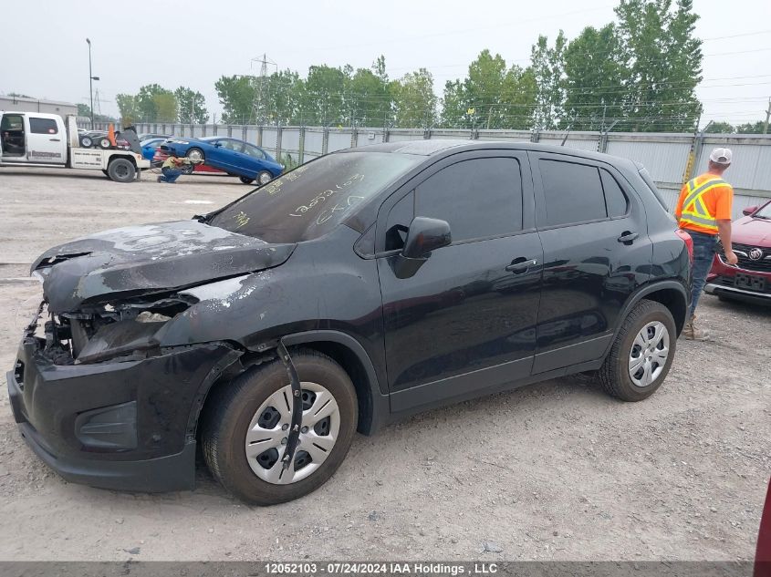 2013 Chevrolet Trax VIN: 3GNCJKSB1DL171067 Lot: 12052103