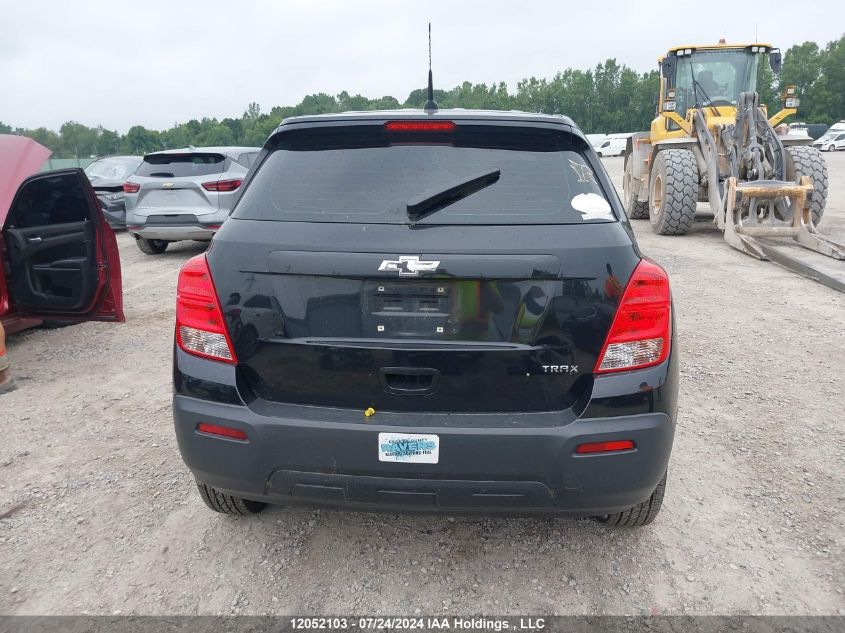 2013 Chevrolet Trax VIN: 3GNCJKSB1DL171067 Lot: 12052103