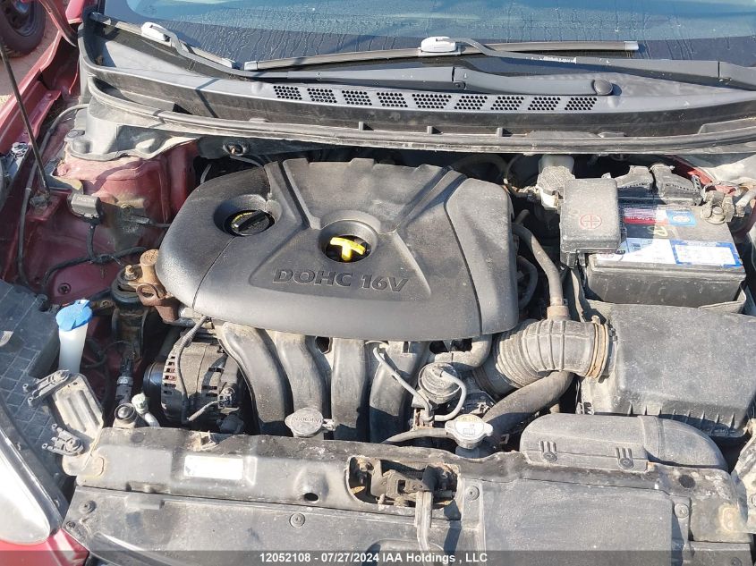 2013 Hyundai Elantra Gl VIN: 5NPDH4AE9DH355804 Lot: 12052108