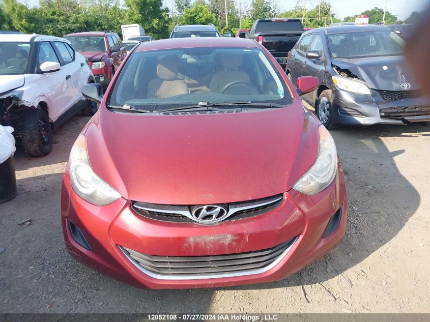 2013 Hyundai Elantra Gl VIN: 5NPDH4AE9DH355804 Lot: 12052108