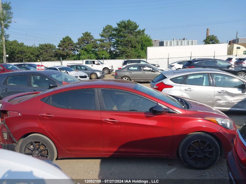 2013 Hyundai Elantra Gl VIN: 5NPDH4AE9DH355804 Lot: 12052108