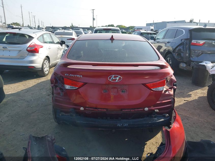 2013 Hyundai Elantra Gl VIN: 5NPDH4AE9DH355804 Lot: 12052108