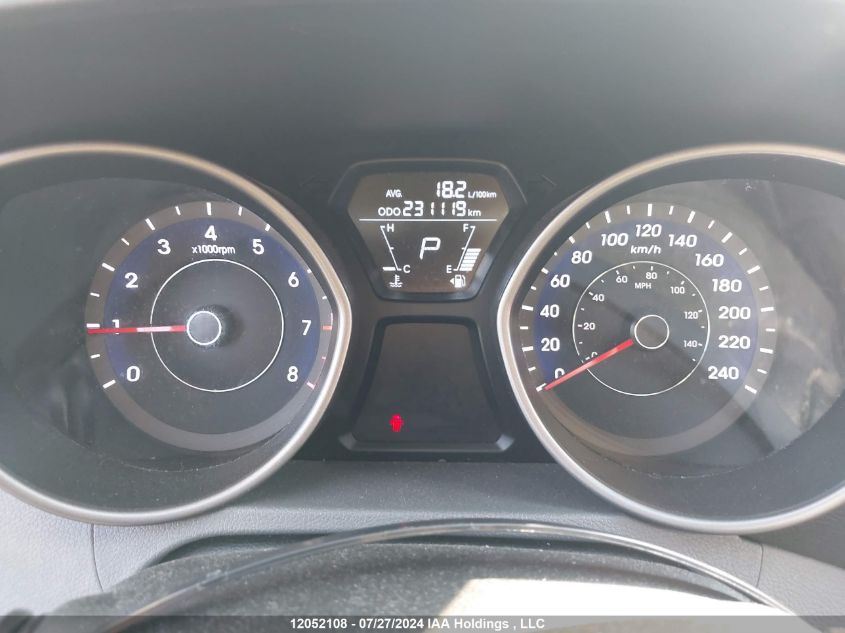 2013 Hyundai Elantra Gl VIN: 5NPDH4AE9DH355804 Lot: 12052108