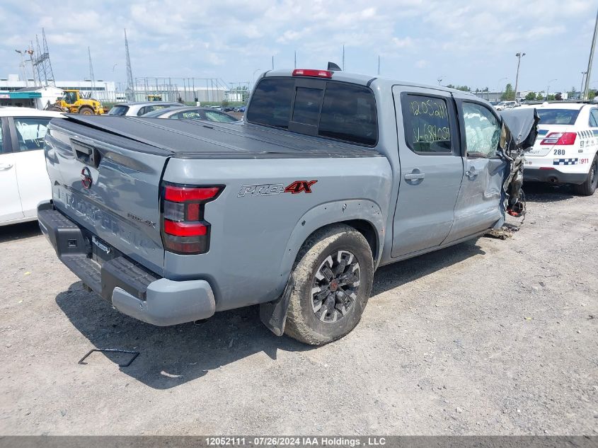 2022 Nissan Frontier VIN: 1N6ED1EK7NN684059 Lot: 12052111