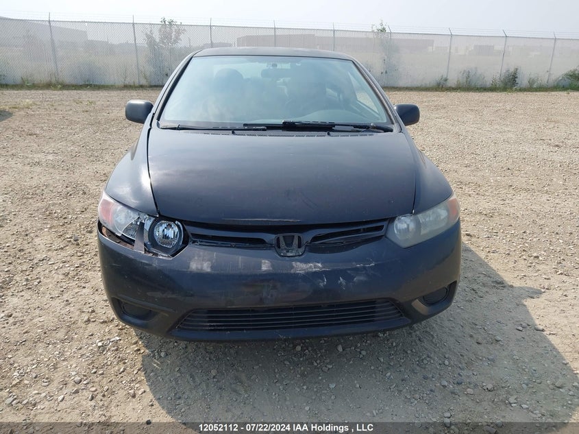 2007 Honda Civic Cpe VIN: 2HGFG11667H006407 Lot: 12052112