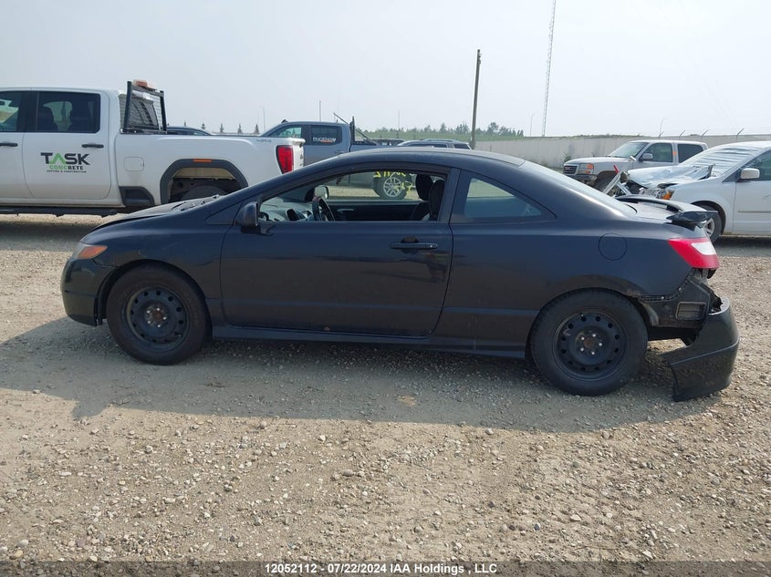 2007 Honda Civic Cpe VIN: 2HGFG11667H006407 Lot: 12052112