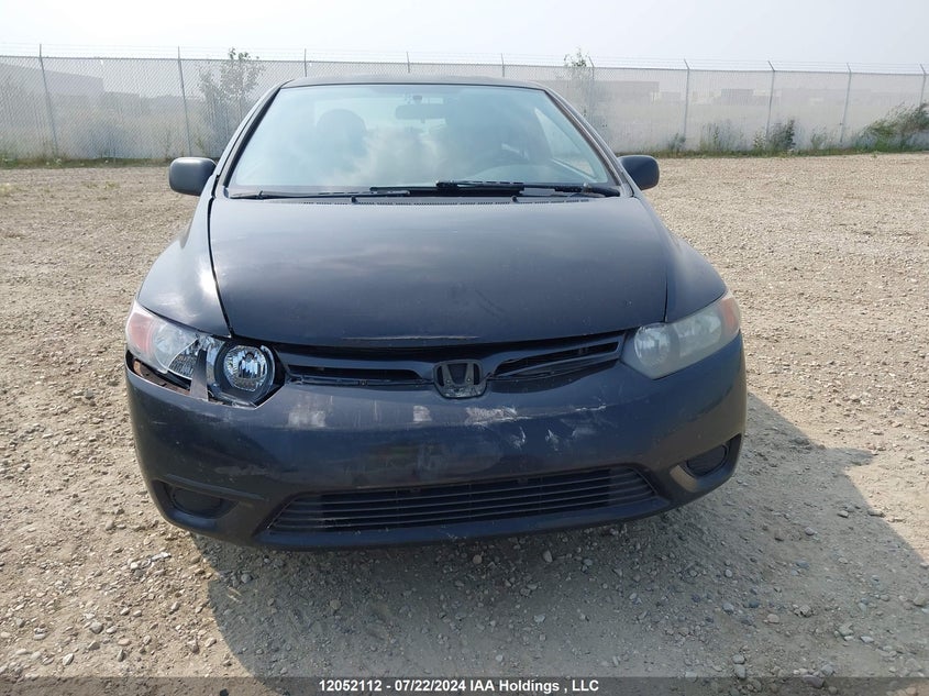 2007 Honda Civic Cpe VIN: 2HGFG11667H006407 Lot: 12052112