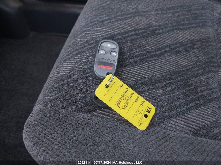 2000 Honda Cr-V Lx VIN: JHLRD174XYC804345 Lot: 12052114