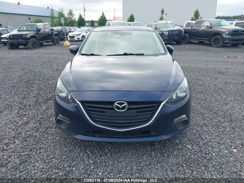 2016 Mazda 3 Touring VIN: 3MZBM1L71GM288577 Lot: 12052116