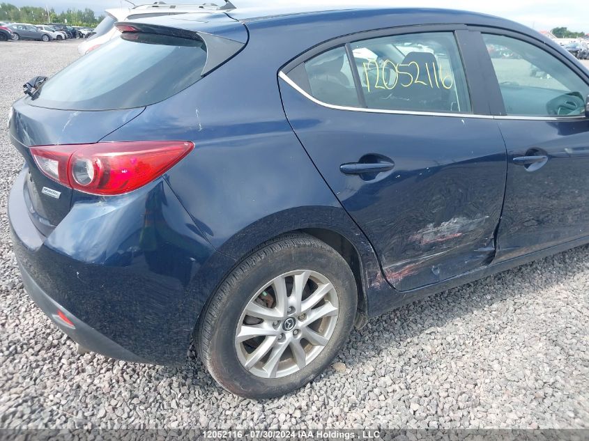 2016 Mazda 3 Touring VIN: 3MZBM1L71GM288577 Lot: 12052116