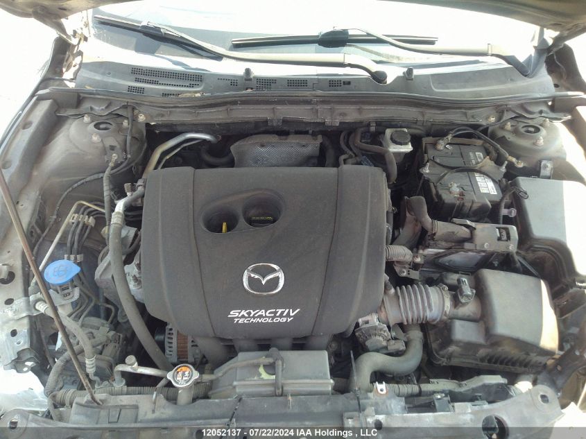 2017 Mazda 3 Touring VIN: 3MZBN1L70HM144274 Lot: 12052137