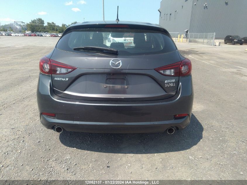 2017 Mazda 3 Touring VIN: 3MZBN1L70HM144274 Lot: 12052137