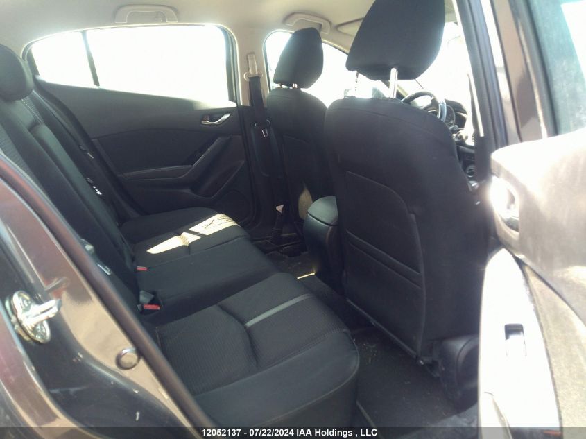 2017 Mazda 3 Touring VIN: 3MZBN1L70HM144274 Lot: 12052137