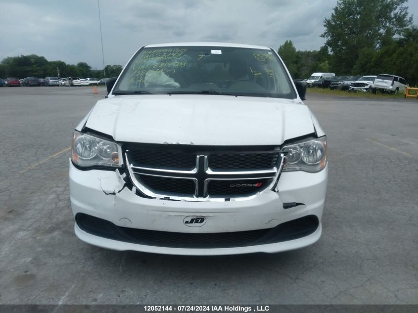 2017 Dodge Grand Caravan Cvp/Sxt VIN: 2C4RDGBG2HR881428 Lot: 12052144