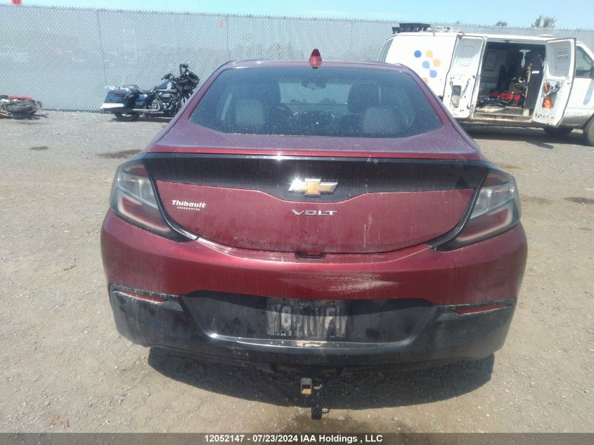 2017 Chevrolet Volt Lt VIN: 1G1RA6S53HU132313 Lot: 12052147