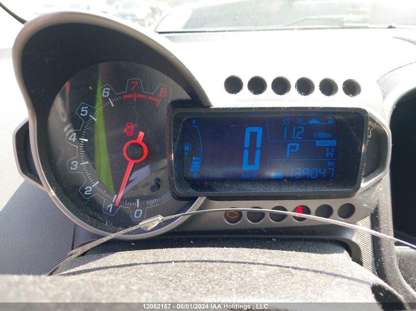 2012 Chevrolet Sonic VIN: 1G1JA6EH2C4127521 Lot: 12052157