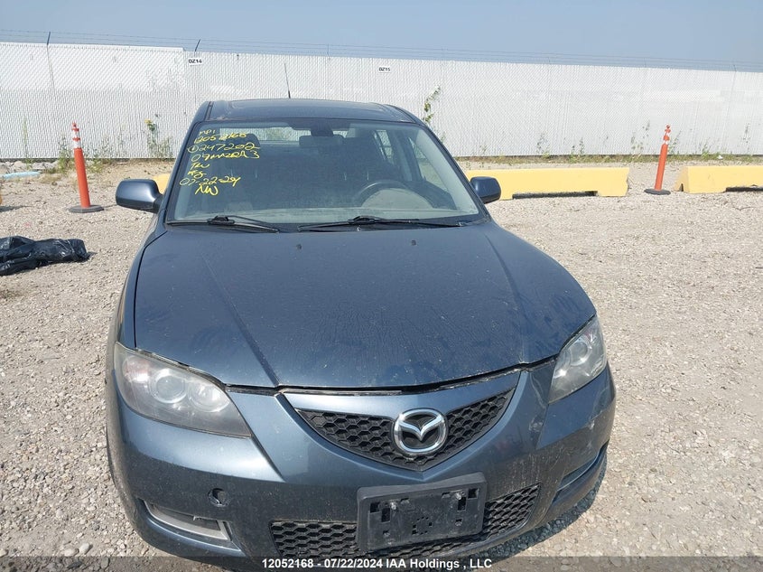 2009 Mazda Mazda3 VIN: JM1BK32FX91247202 Lot: 12052168