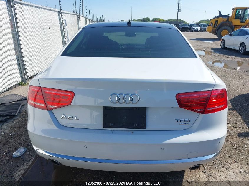 2014 Audi A8 L Quattro VIN: WAURGAFD7EN012298 Lot: 12052180