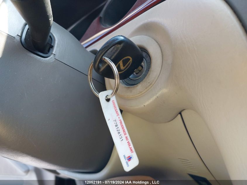 2002 Lexus Es 300 VIN: JTHBF30G220074933 Lot: 12052191