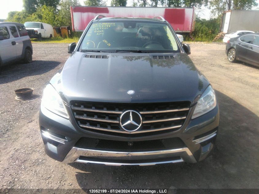 2014 Mercedes-Benz Ml 350 Bluetec VIN: 4JGDA2EB0EA289401 Lot: 12052199