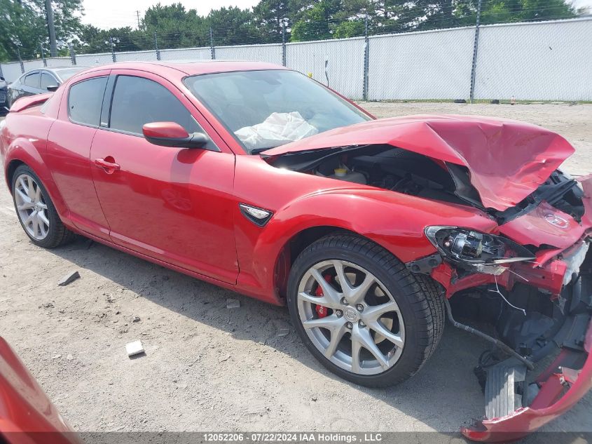 2009 Mazda Rx8 VIN: JM1FE17P390400040 Lot: 12052206