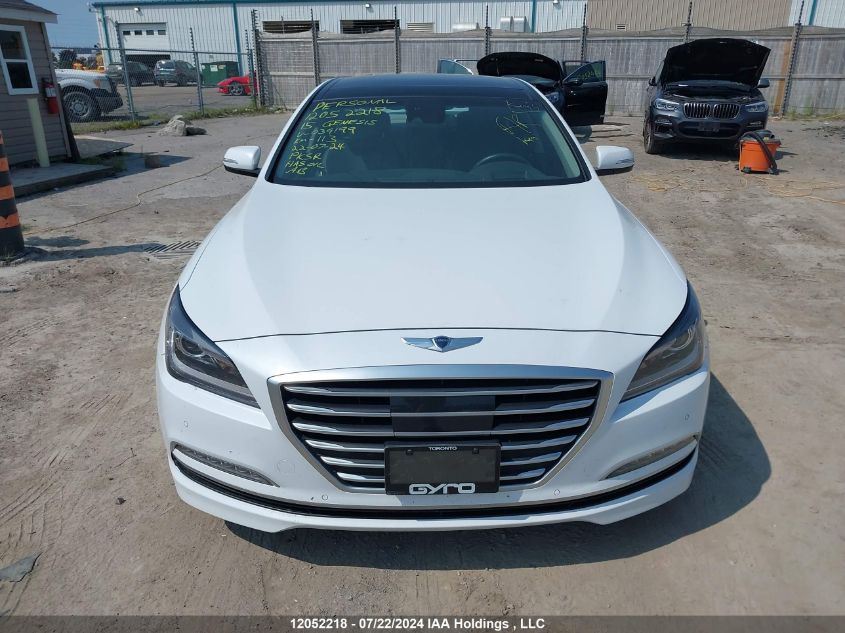 2015 Hyundai Genesis 3.8L VIN: KMHGN4JE2FU039199 Lot: 12052218