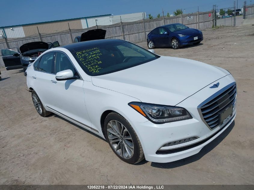2015 Hyundai Genesis 3.8L VIN: KMHGN4JE2FU039199 Lot: 12052218