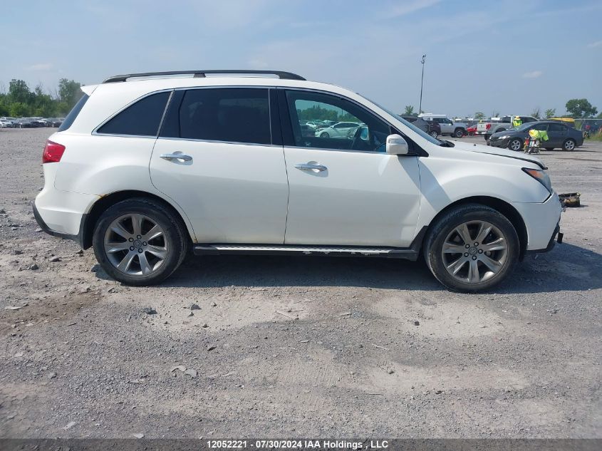 2011 Acura Mdx VIN: 2HNYD2H74BH004596 Lot: 12052221