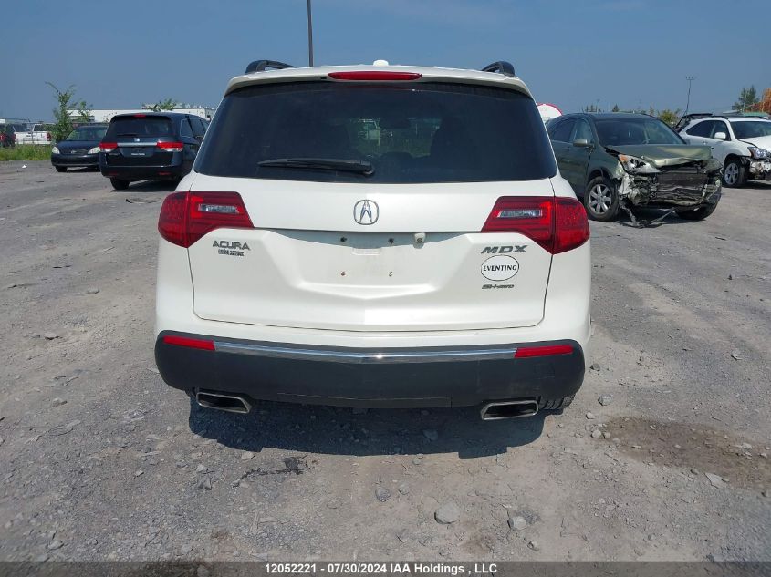 2011 Acura Mdx VIN: 2HNYD2H74BH004596 Lot: 12052221