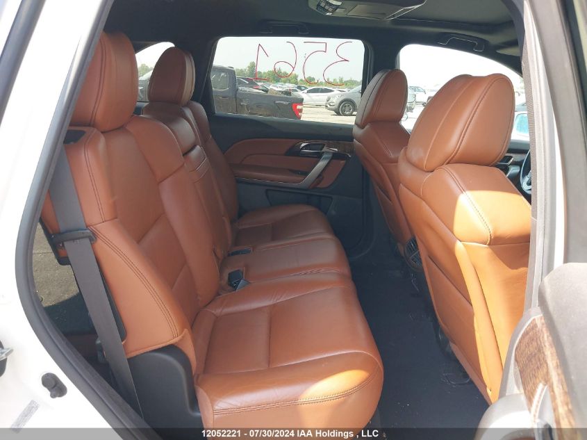 2011 Acura Mdx VIN: 2HNYD2H74BH004596 Lot: 12052221