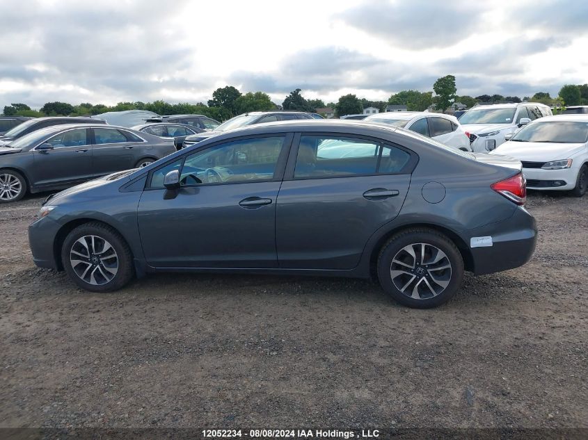 2013 Honda Civic Lx VIN: 2HGFB2F52DH033071 Lot: 12052234