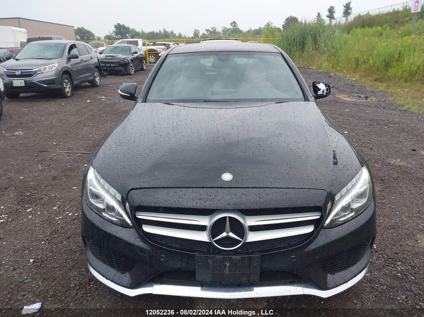 2015 Mercedes-Benz C 400 4Mati VIN: 55SWF6GB5FU052624 Lot: 12052236