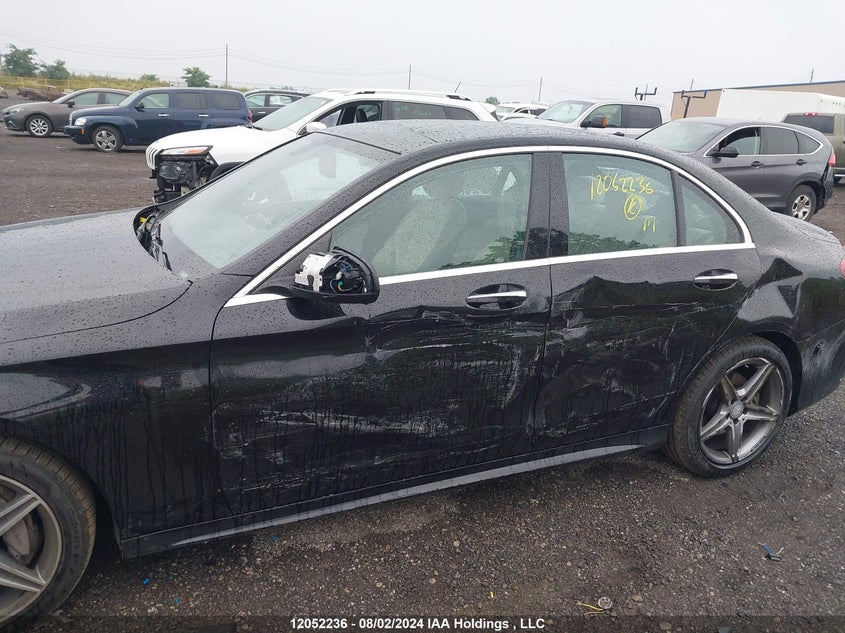 2015 Mercedes-Benz C 400 4Mati VIN: 55SWF6GB5FU052624 Lot: 12052236