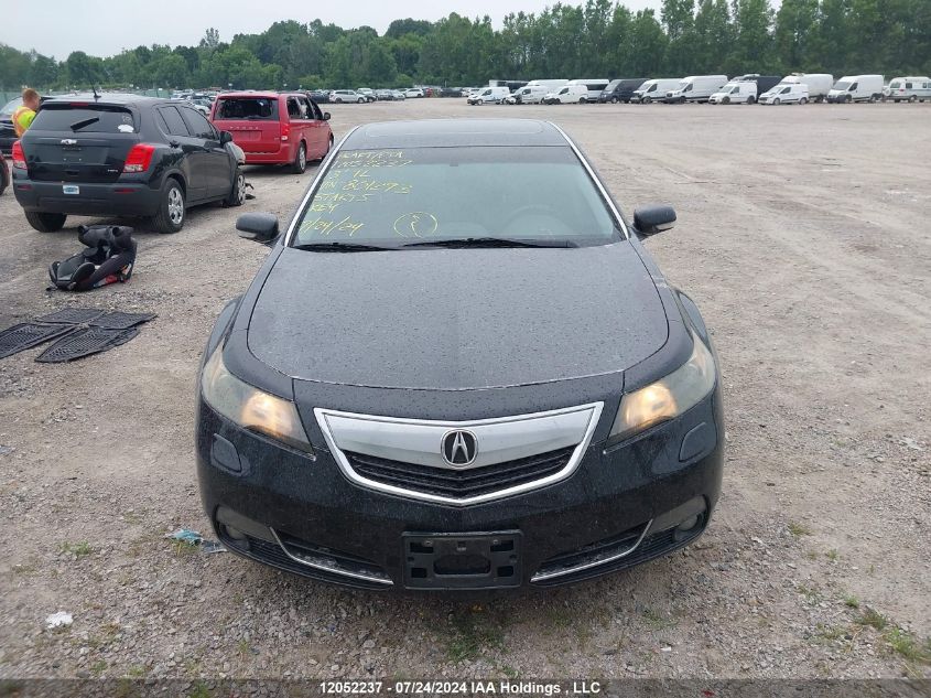 2013 Acura Tl Advance VIN: 19UUA9F70DA801293 Lot: 12052237