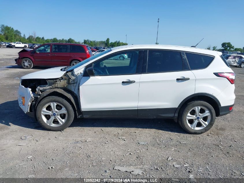 2017 Ford Escape S VIN: 1FMCU0F75HUD54828 Lot: 12052242