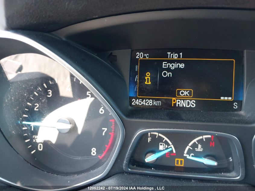 2017 Ford Escape S VIN: 1FMCU0F75HUD54828 Lot: 12052242