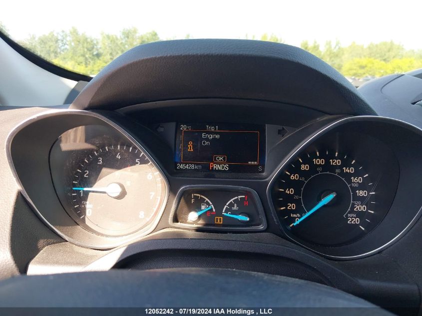 2017 Ford Escape S VIN: 1FMCU0F75HUD54828 Lot: 12052242