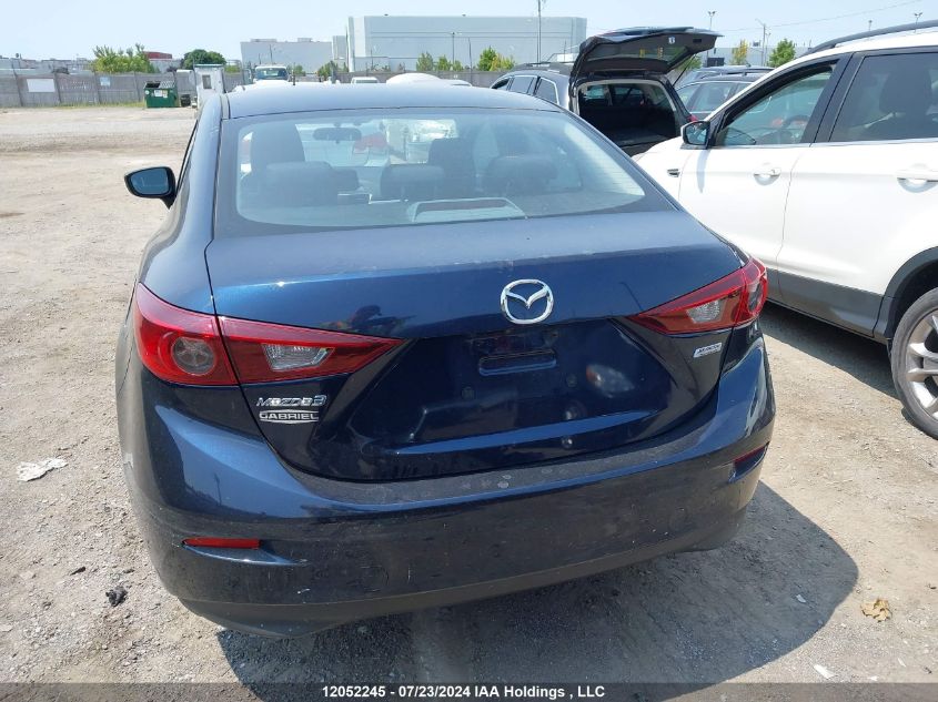 2017 Mazda Mazda3 VIN: JM1BN1U76H1107955 Lot: 12052245