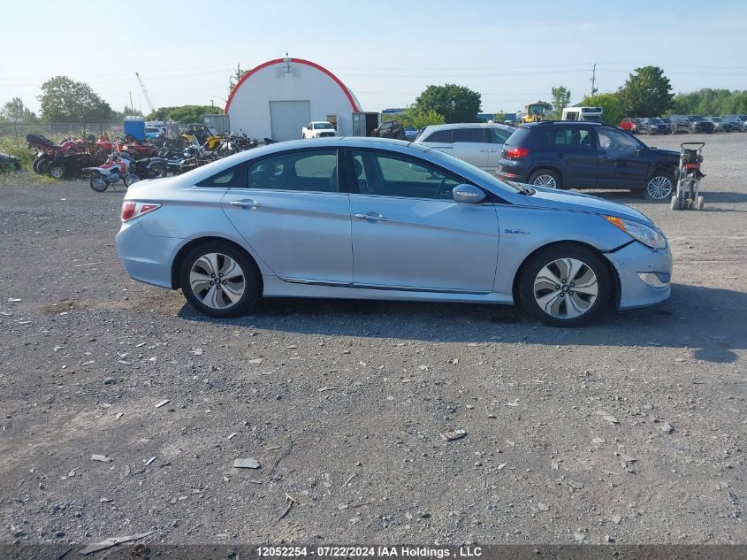 2013 Hyundai Sonata Hybrid VIN: KMHEC4A48DA074249 Lot: 12052254