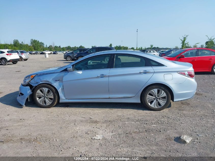 2013 Hyundai Sonata Hybrid VIN: KMHEC4A48DA074249 Lot: 12052254